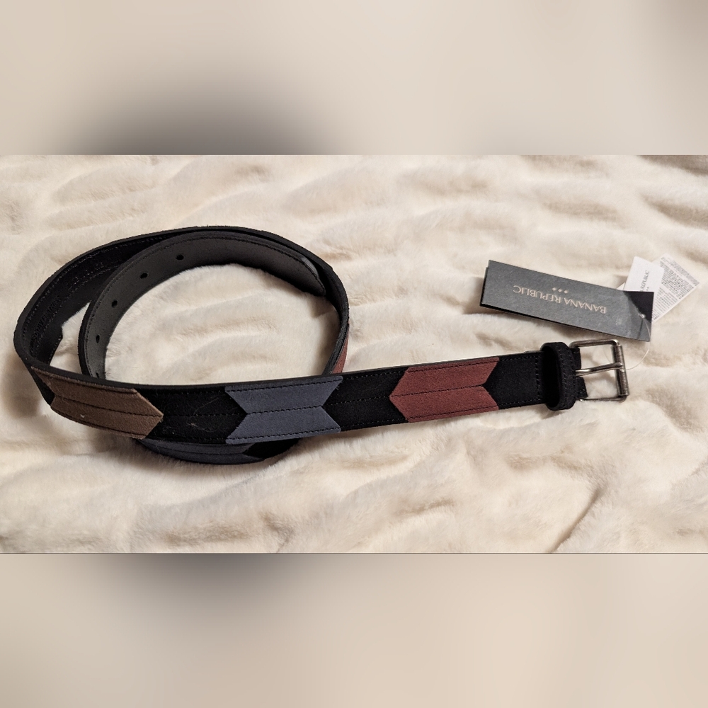 Women' Banana Republic Factory Suede Belt - Small